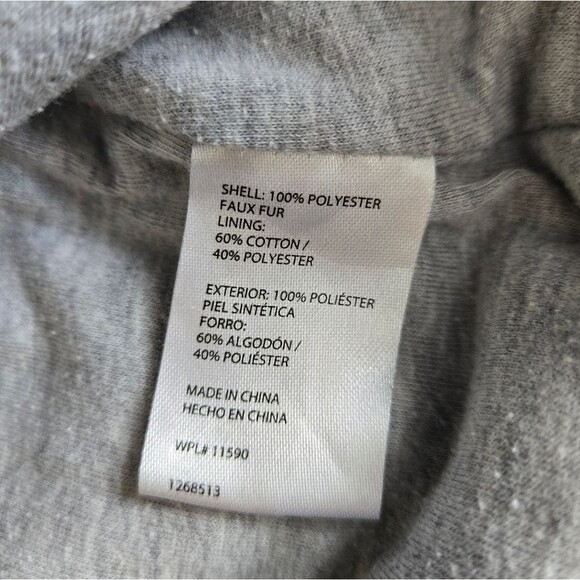 Weatherproof Vintage Women's Frosty Tipped Sherpa Pullover Womens Size M - Picture 6 of 6